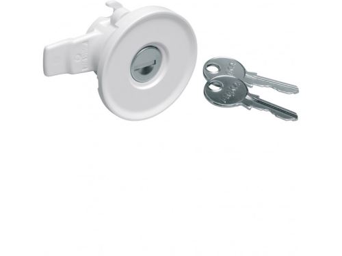 Bouton verrou clé 1242E - enveloppes Hager FZ597N