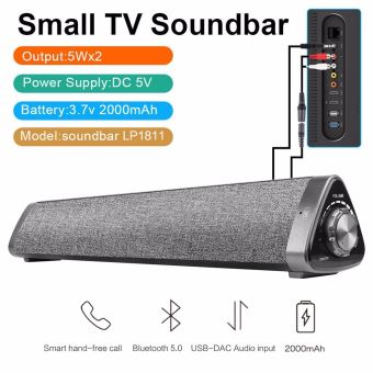 12€53 sur TV double SoundBar haut-parleur sans fil Bluetooth d