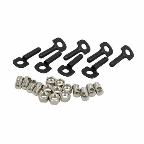 Fixation serre tringle et embout pour garde boue stronglight road-tour-country (sachet de 8)