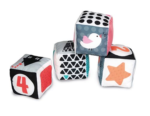 Clementoni blocs Peluche 4 pièces 10 cm