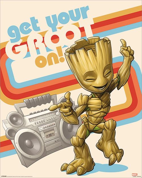 Guardians Of The Galaxy Mini Poster 40 x 50 cm Vol. 2 Get Your Groot On