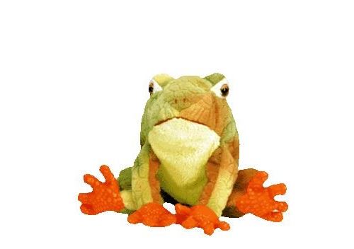 Ty Beanie Babies - Prince la Grenouille.