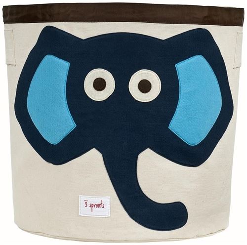 Sac à jouets Eléphant (bleu)