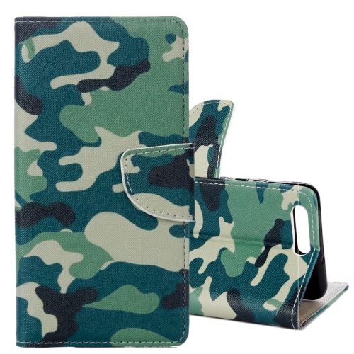Asus Zenfone 4 Max Pro ZC554KL Housse Etui Cuir PU Camouflage ALS46508