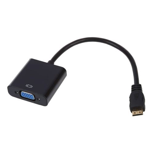 INECK® Adaptateur Mini HDMI (M) vers VGA (F)