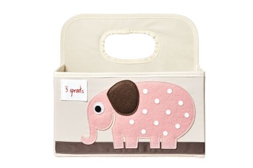 Petit panier de rangement éléphant