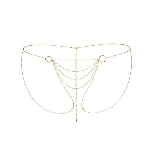 BIJOUX INDISCRETS Magnifique - Chaine de Bikini Erotique, Or