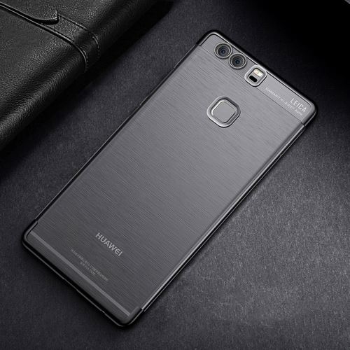 Huawei P9 Plus Coque Protection TPU Noir Electroplating ALS47725