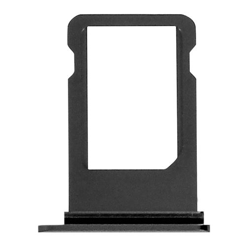 Tiroir carte SIM iPhone 8 Plus / 8 Noir - Tiroir adaptateur de remplacement