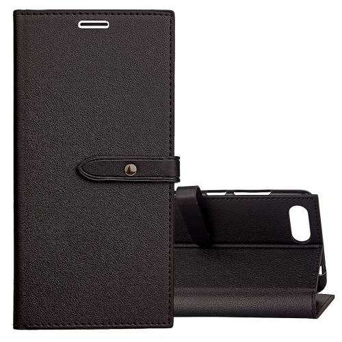 Asus ZenFone 4 Pro ZS551KL Housse Etui Cuir PU Business Style Noir ALS49966
