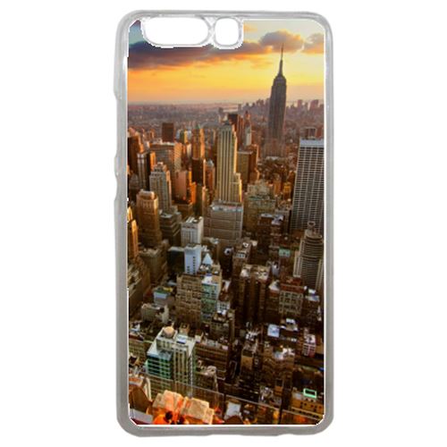 Coque New York Compatible P10 Transparent