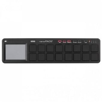 Surface de contrôle 16 pads Korg NanoPad 2 BK Noir