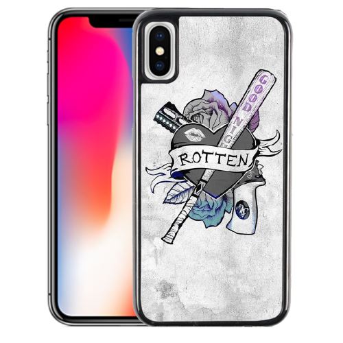 Coque pour iPhone XS harley queen rotten
