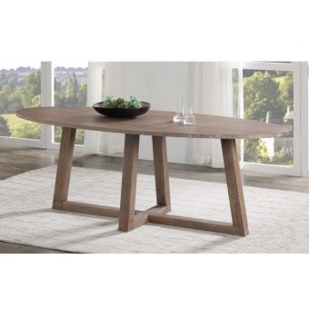 Table A Manger Mandelieu 8 Couverts Bois Massif Achat Prix