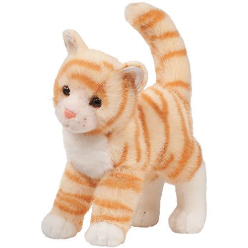 Douglas Toys Tiffy Orange Chat Tabby, 12 ans