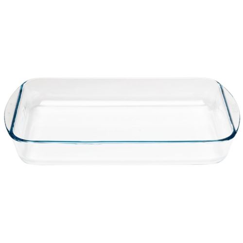 Plat Pyrex Rectangulaire Verre Borosilicate 34 x 23 cm 2,7L Résistant Four Micro-ondes - Image 3
