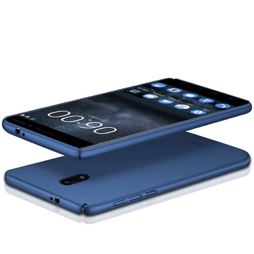 Nokia 3 Coque Protection Plastique Bouclier Arrière Bleu ALS54363