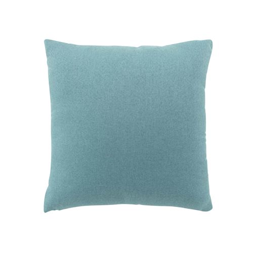 Coussin 40 x 40 cm tisse uni meliane Bleu