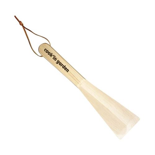 Cook'in Garden Spatule Racloir En Bois Pour Nettoyer Une Plancha