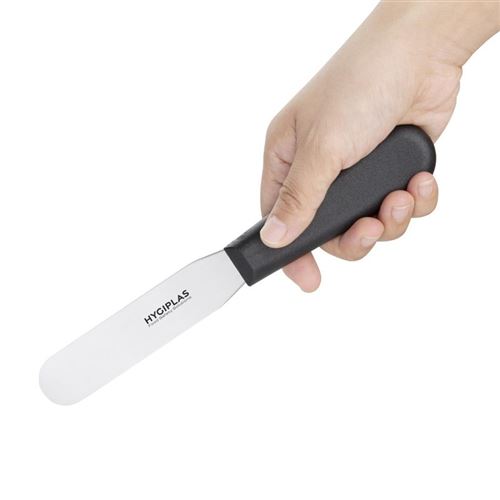 Couteau spatule lame droite hygiplas 10cm