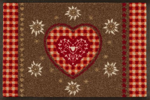 wash + dry - Tapis Alpenglück 40x60, Coloré