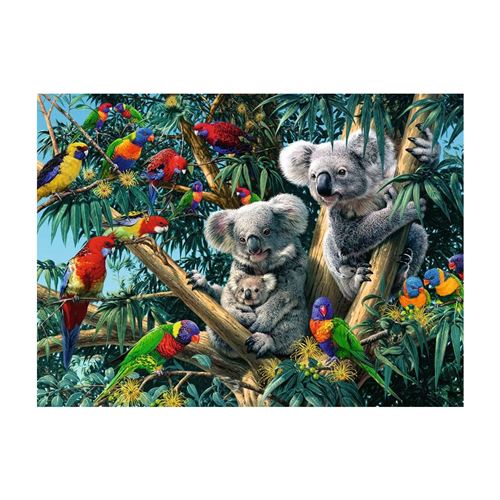 Puzzle 500 pièces Koalas dans 'arbre Ravensburger France - vue 2