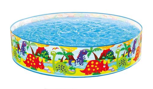 4 pi x 12 pouces - Piscine pour enfants Happy Dino Snapset Snapset Pool pour enfants