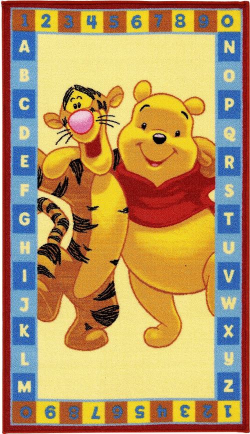 Disney tapis Winnie l'ourson ABC 140 x 80 cm