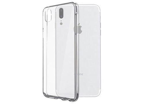 Ksix - Achterzijde behuizing voor mobiele telefoon - thermoplastic polyurethaan (TPU) - transparant - voor Apple iPhone X