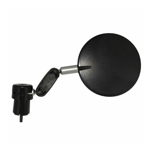 Retroviseur velo gauche ou droit newton double articulation fixation extremite cintre (diametre 80 mm)