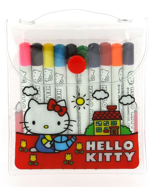 Blueprint Collections jeu de couleurs Hello Kitty rouge 7 x 9,5 cm