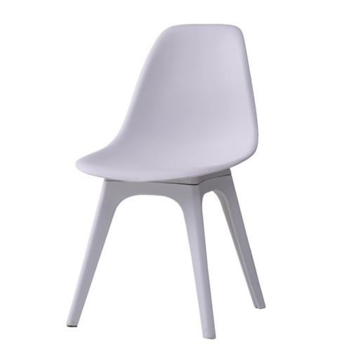 Set De 2 Chaises Carina Contemporain Blanc - Pour le Bureau, Cuisine, Séjour