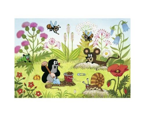 Puzzle 24 Pièces : 2 Puzzles - La Taupe Dans Le Jardin, Ravensburger