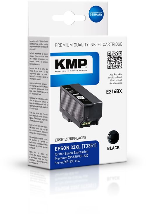 Kmp 1633 4001 Cartouche D'encre Compatible Rendement Élevé - vue 3