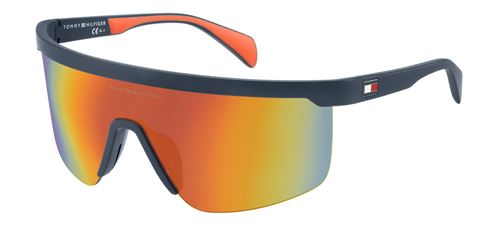 Tommy Hilfiger lunettes de soleil TH1657/S LOX/Votre unisexe bleu mat