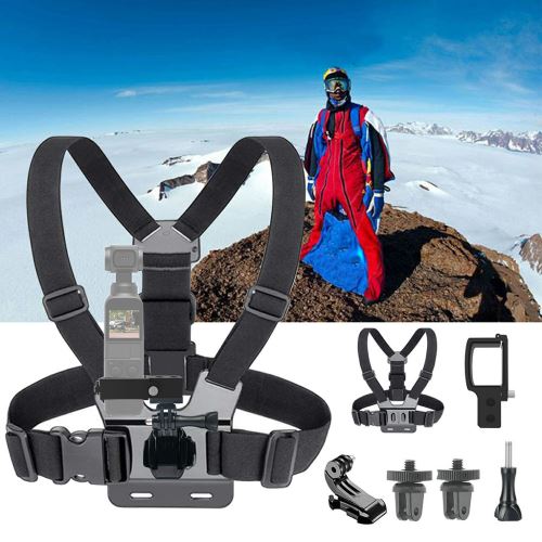 Réglable Sangle de poitrine élastique Harnes Mont Poitrine Str Pour Pour DJI OSMO Pocket