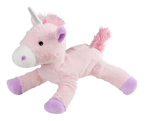 Warmies licorne câline chaude 32 cm rose