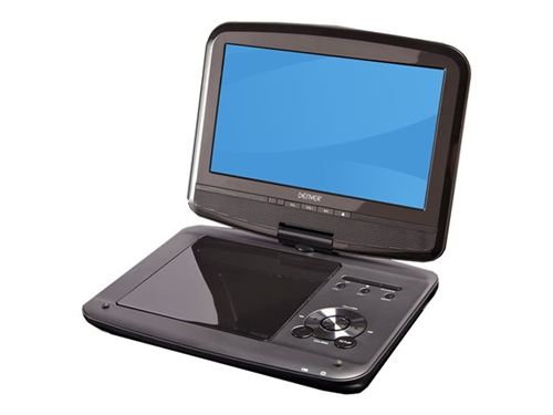 DENVER MT-1080T2H - Lecteur DVD avec tuner TV - portable -écran: 10.1