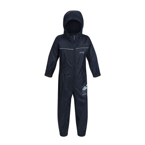 Regatta - Combinaison imperméable - Bébé (2-3 ans) (Bleu marine) - UTRG1344