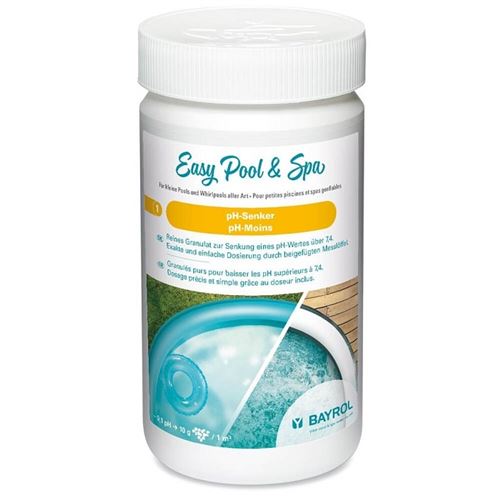 Bayrol Easy Pool & Spa - Granulés pH Moins 1,5kg