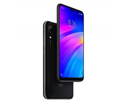 Xiaomi Redmi 7 Smartphone 4G 6,26 19:9 Ecran De Goutte 3+64O 4000Mah Dual Sim Caméra Ia Noir