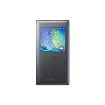 Etui à Rabat Samsung Sview Cover pour Galaxy A5, Noir - 1