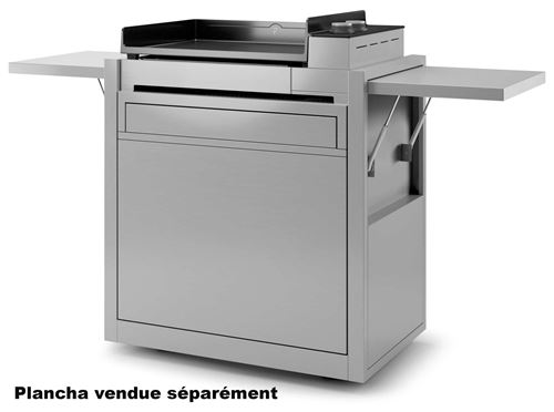 Forge Adour Inox Chariot Pour Plancha Chpif60