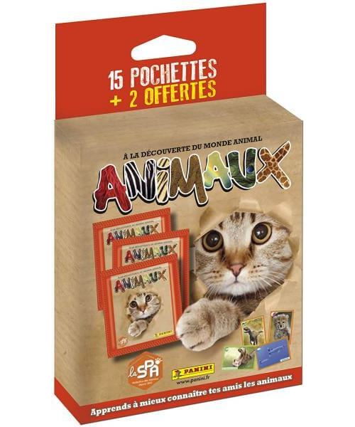 ANIMAUX Blister 15 pochettes + 2 offertes