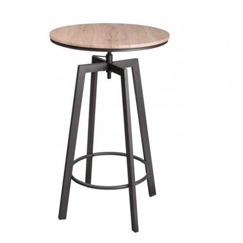 Table haute Chicago hauteur réglable