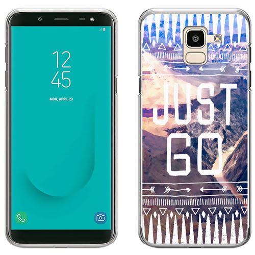 Coque pour Samsung Galaxy J6 -  Just Go