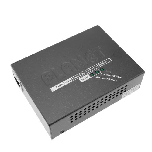 Ultra Power over Ethernet PoE séparateur IEEE802.3af/at 10/100/1000Mbps 12/19/24VDC