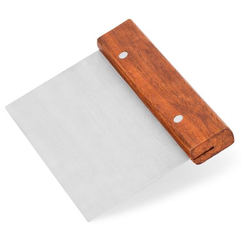 Raclette Coupe Pâte Inox et Bois 15,2 x 7,6 cm Pujadas
