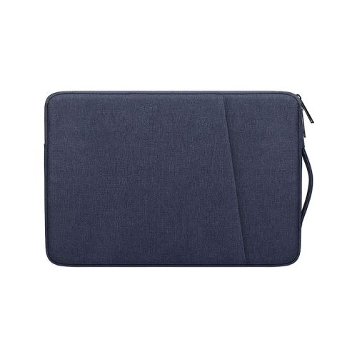 Sacoche d'ordinateur durable etanche pour votre PC portable 14.1 Pouce - Bleu foncé (370x255x25mm)
