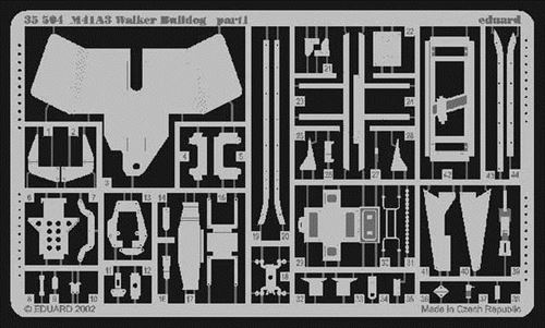 M41a3 Walker Bulldog - 1:35e - Eduard Accessories